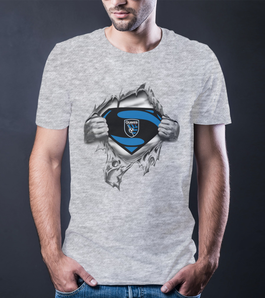 Quakes Super Logo San Jose Earthquakes T-Shirt