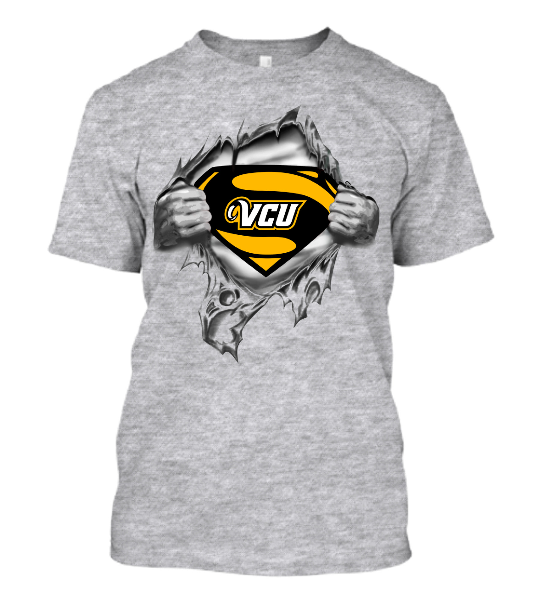 Vcu Rams Superman T-Shirt