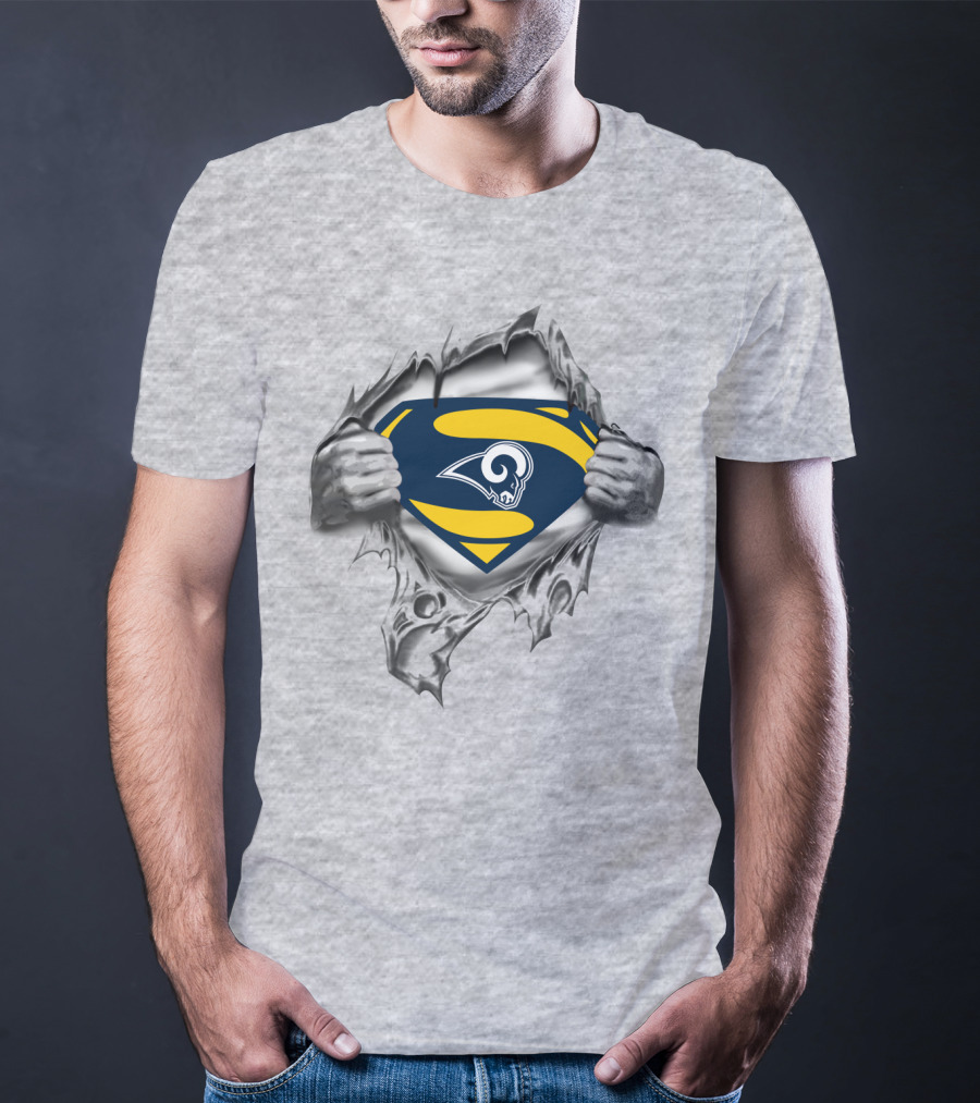 Super Los Angeles Rams Fan Symbol T-Shirt