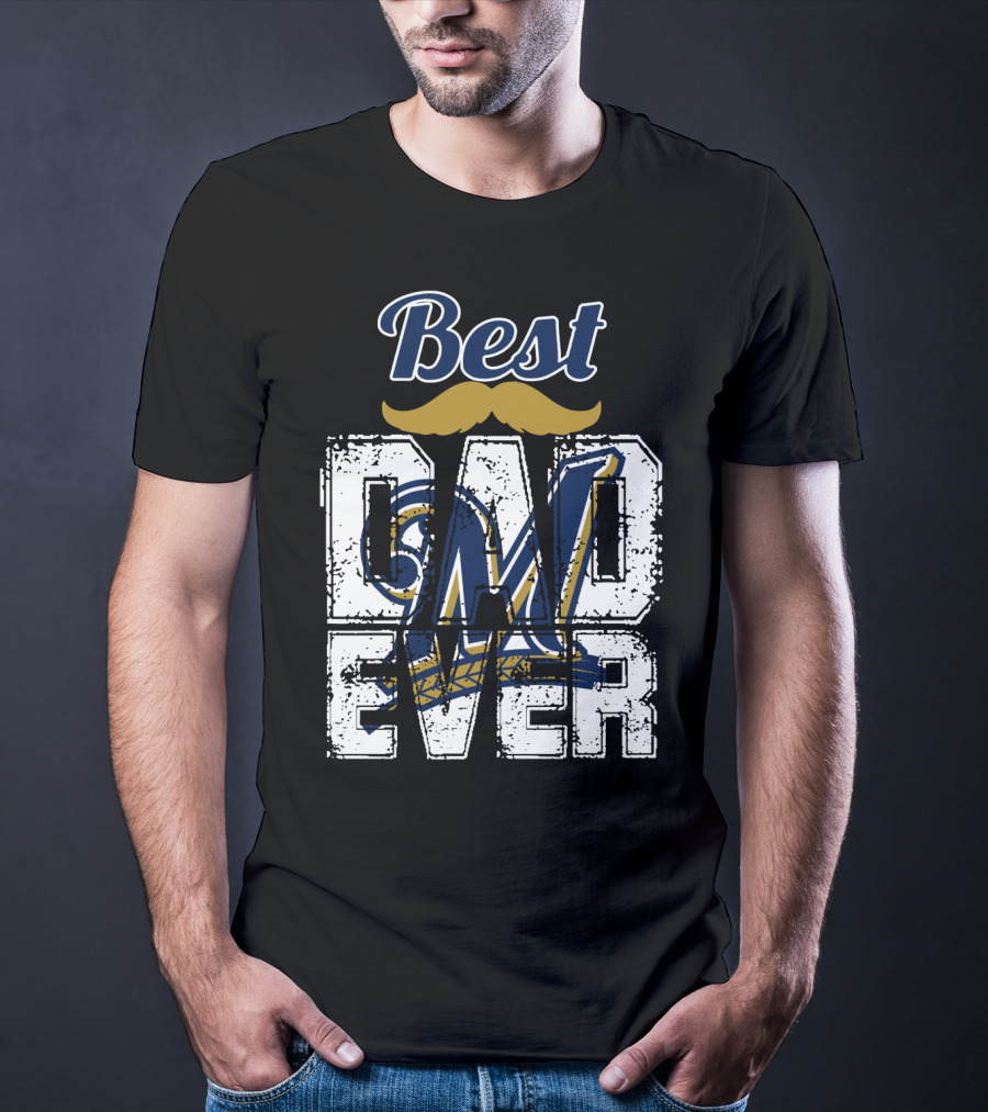 Best Dad Ever Brewers M T-Shirt
