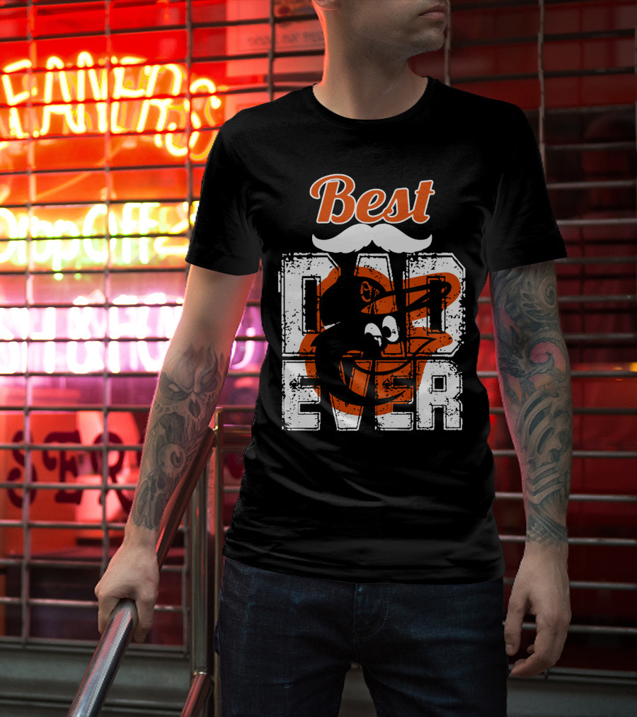Best Dad Ever Orioles T-Shirt