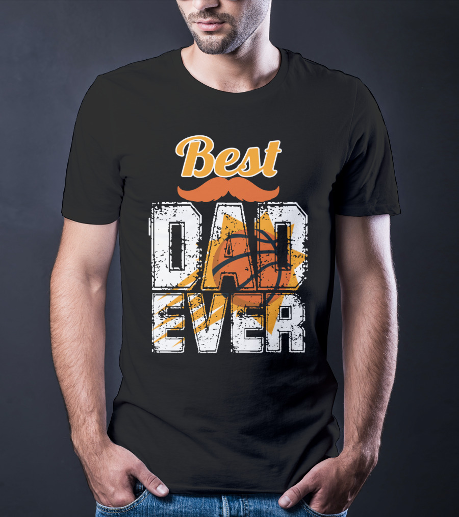Best Dad Ever Phoenix Suns Basketball T-Shirt