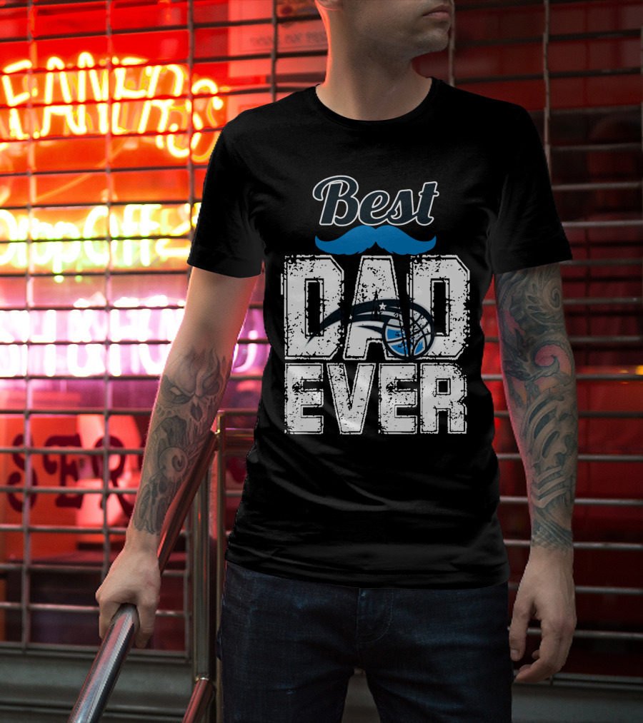 Best Dad Ever Orlando Magic Basketball T-Shirt