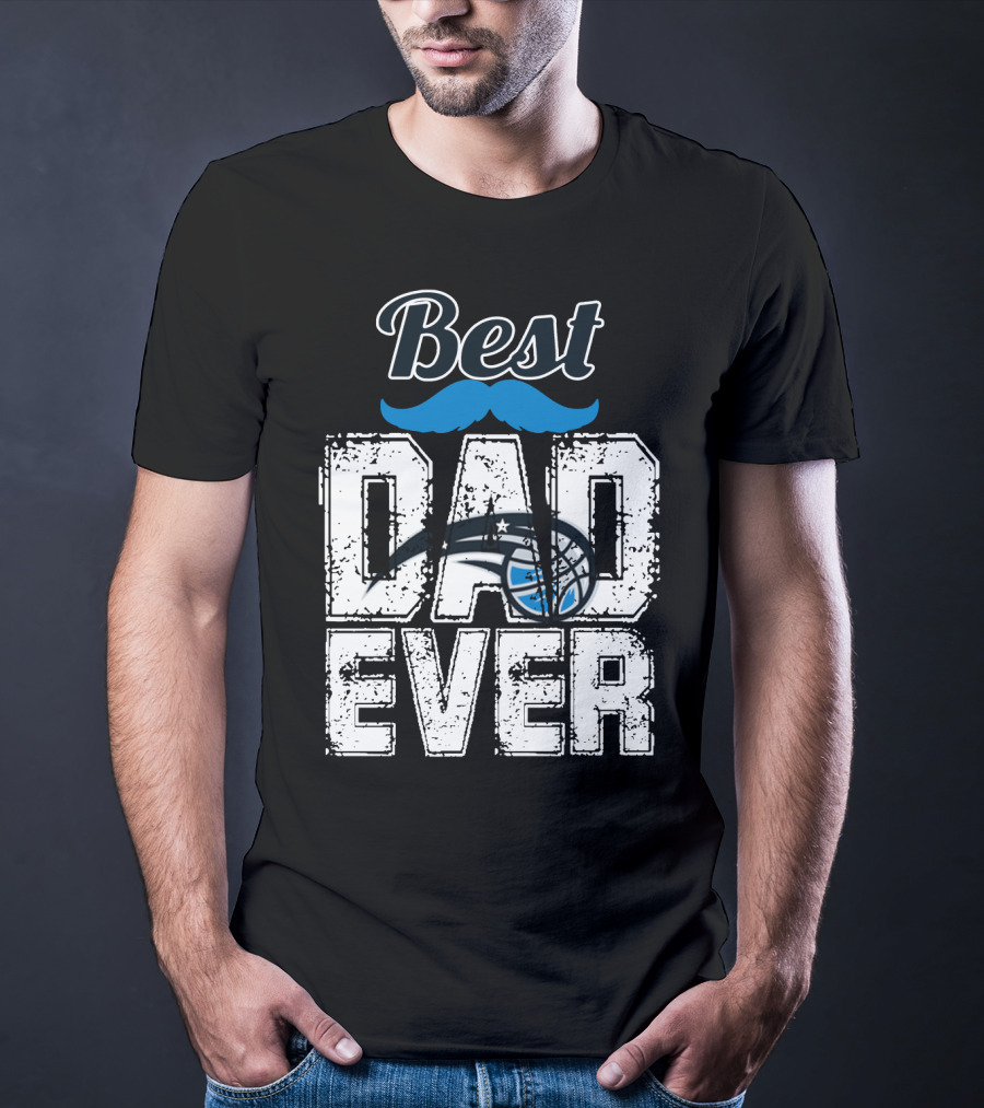 Best Dad Ever Orlando Magic Basketball T-Shirt