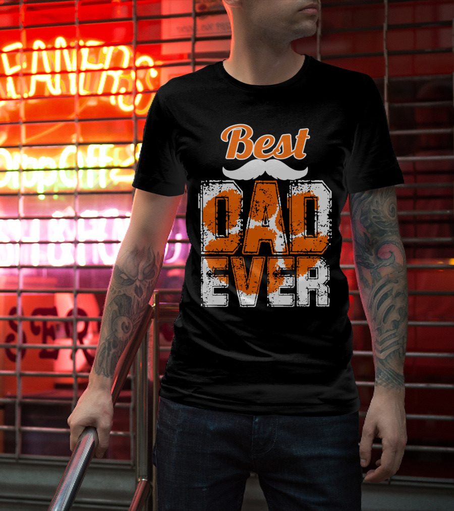 Best Dad Ever Clemson Tigers T-Shirt