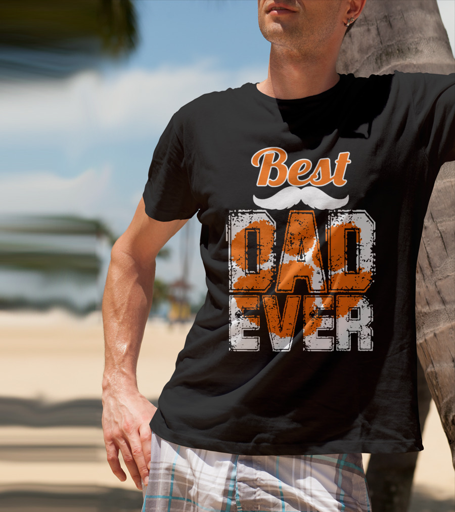Best Dad Ever Clemson Tigers T-Shirt
