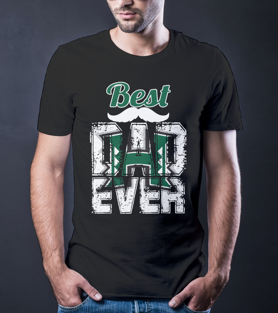 Best Dad Ever Hawaii Rainbow Warriors T-Shirt