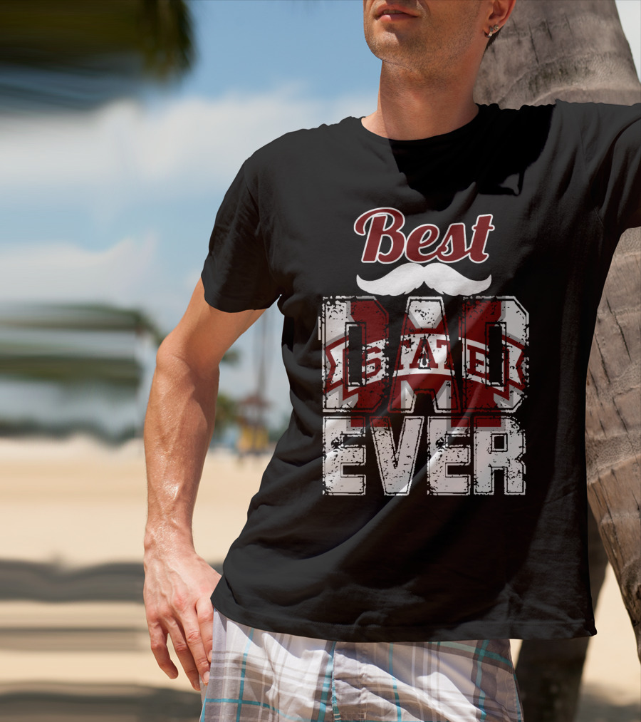 Best Mississippi State Bulldogs Dad Ever T-Shirt