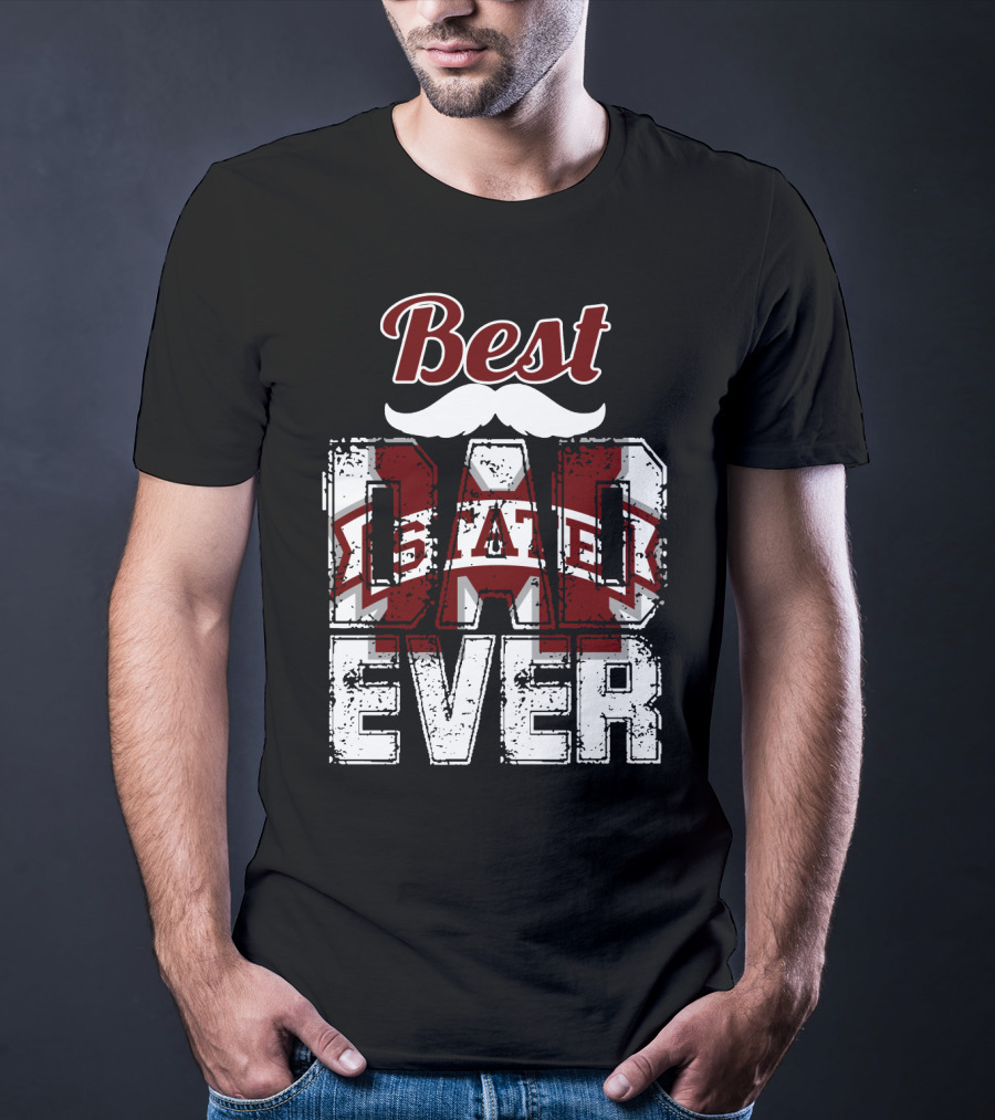 Best Mississippi State Bulldogs Dad Ever T-Shirt