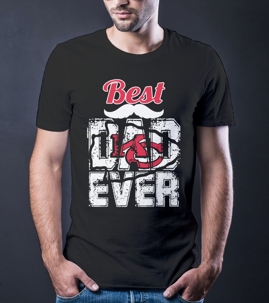 Best Dad Ever Chiefs T-Shirt