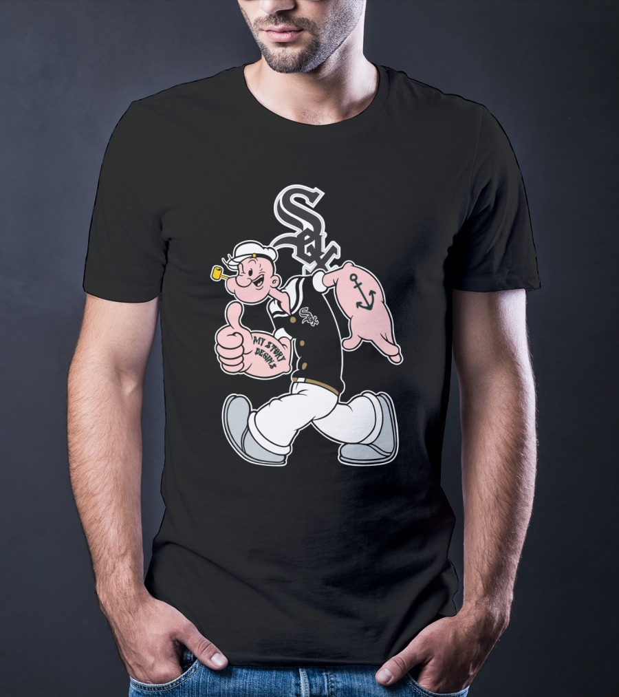 Chicago White Sox Popeye Mashup T-Shirt