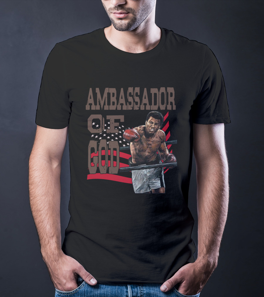 Ambassador Of God Muhammad Ali Boxing Legend T-Shirt