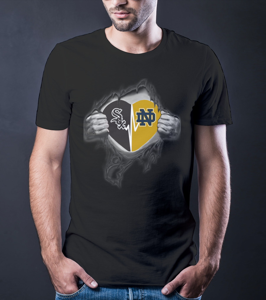 White Sox Nd Heart Tear T-Shirt