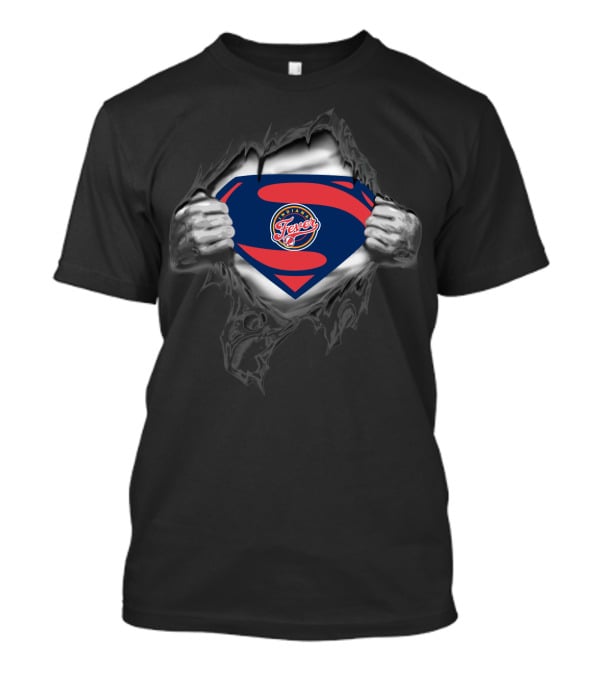 Indiana Fever Basketball Superhero Tearaway T-Shirt