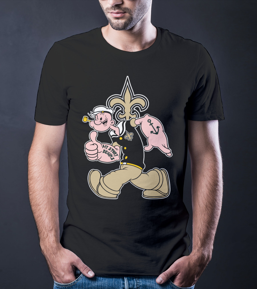 My Story Begins New Orleans Saints T-Shirt