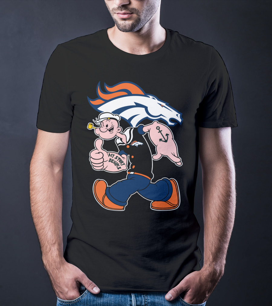 Denver Broncos My Story Designs T-Shirt