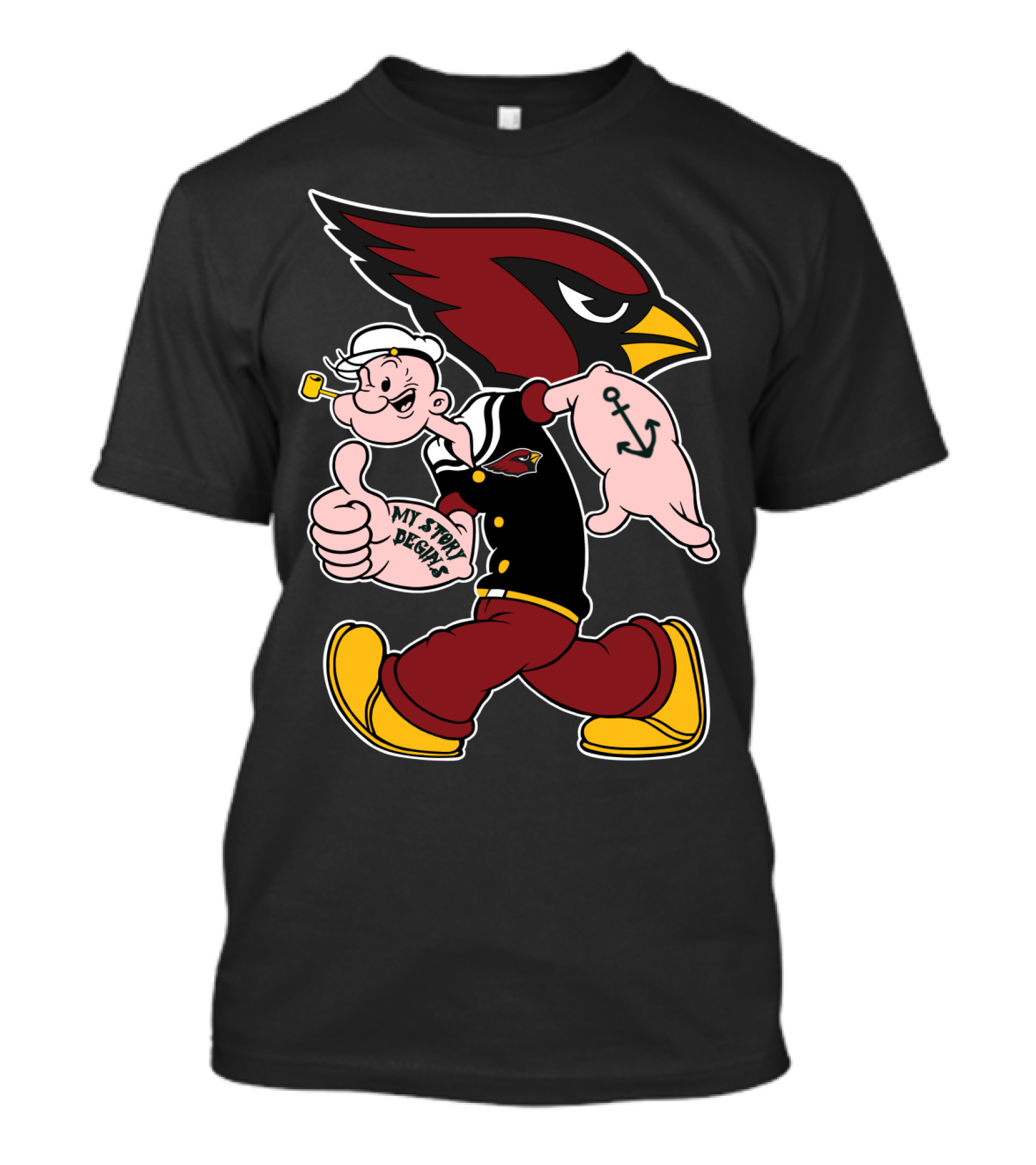 Arizona Cardinals My Story Begins T-Shirt
