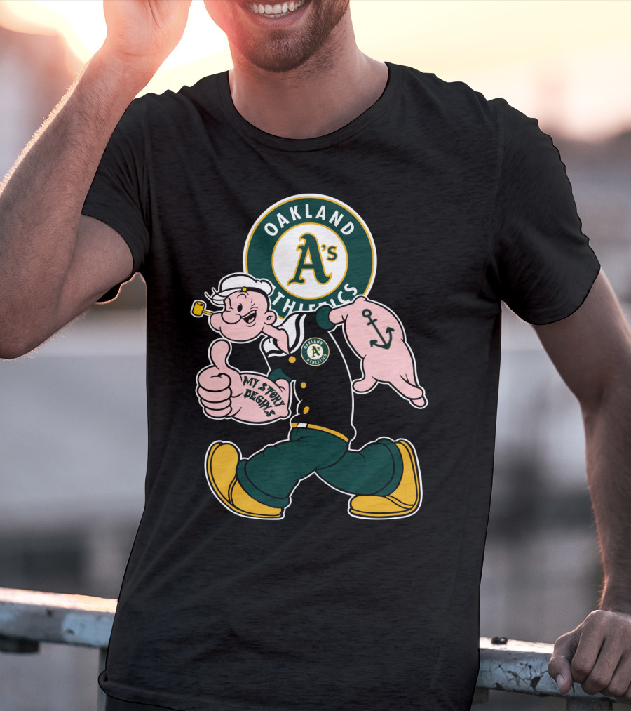 Oakland Athletics A's My Story Begins 38 T-Shirt