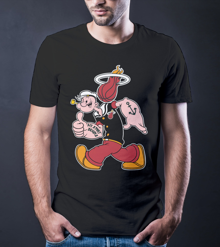 Miami Heat My Story Designs T-Shirt