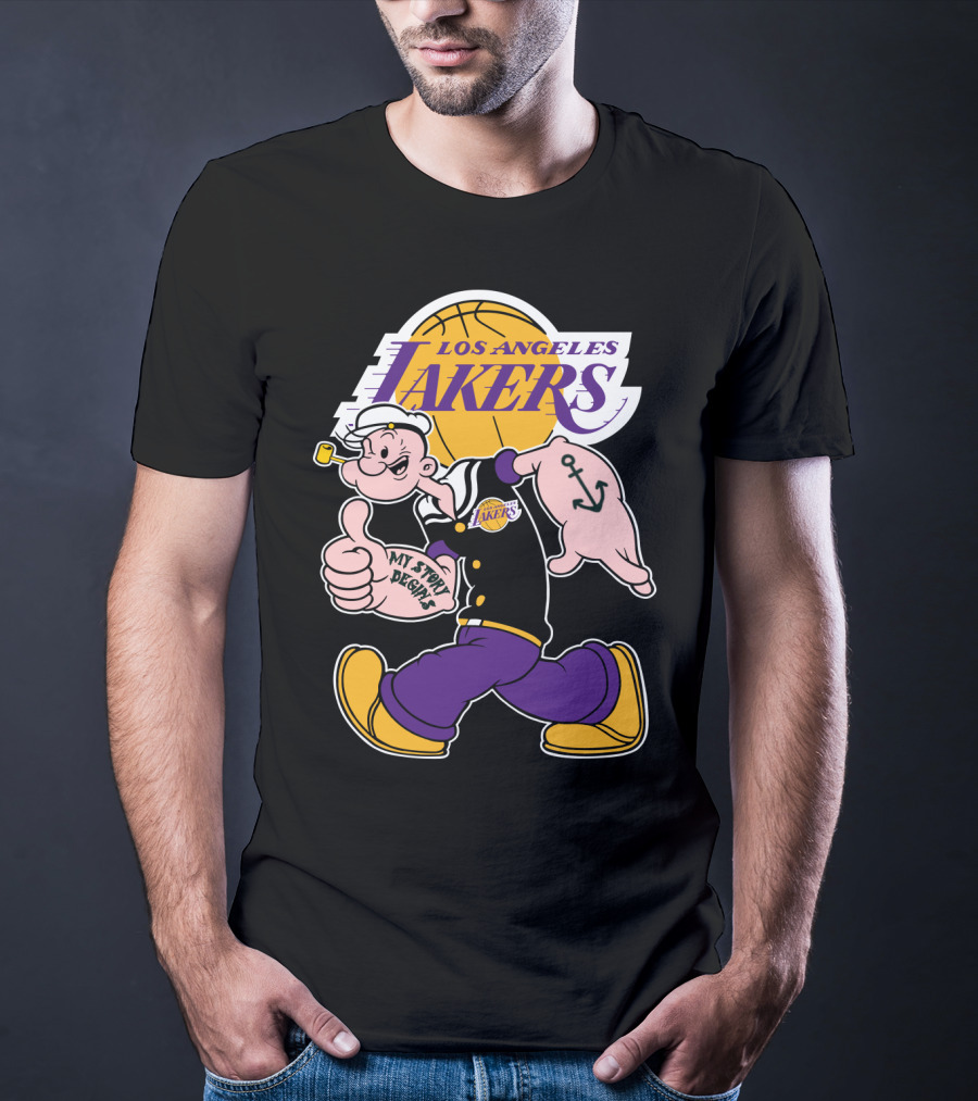 Los Angeles Lakers My Story Begins T-Shirt