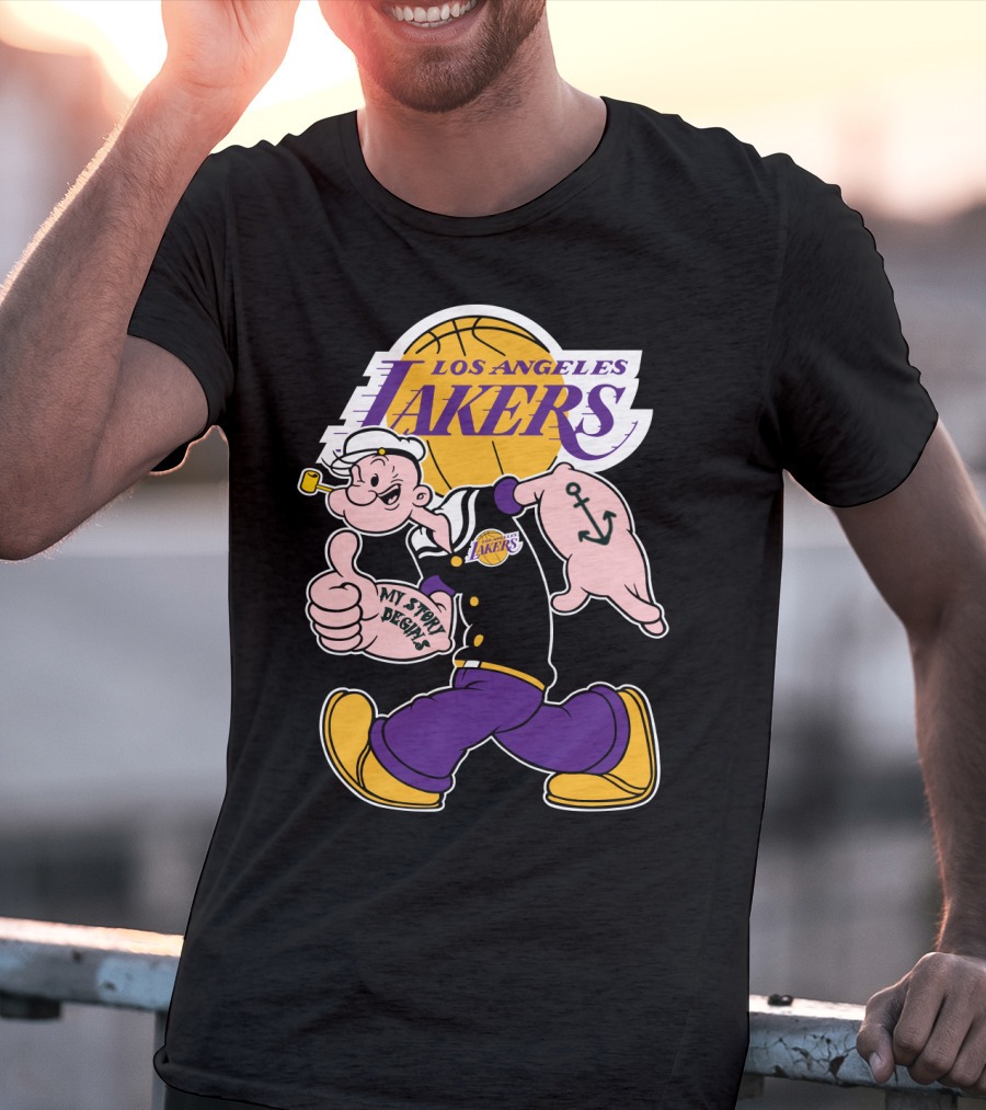 Los Angeles Lakers My Story Begins T-Shirt