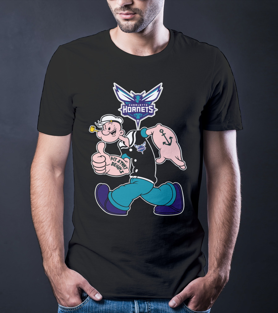 Charlotte Hornets My Story Designs T-Shirt