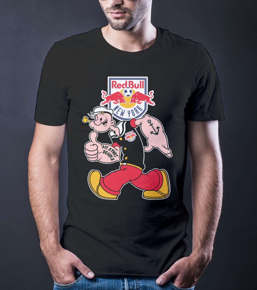 New York Red Bulls Popeye My Story Begins T-Shirt