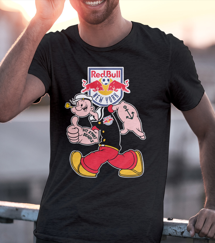 New York Red Bulls Popeye My Story Begins T-Shirt