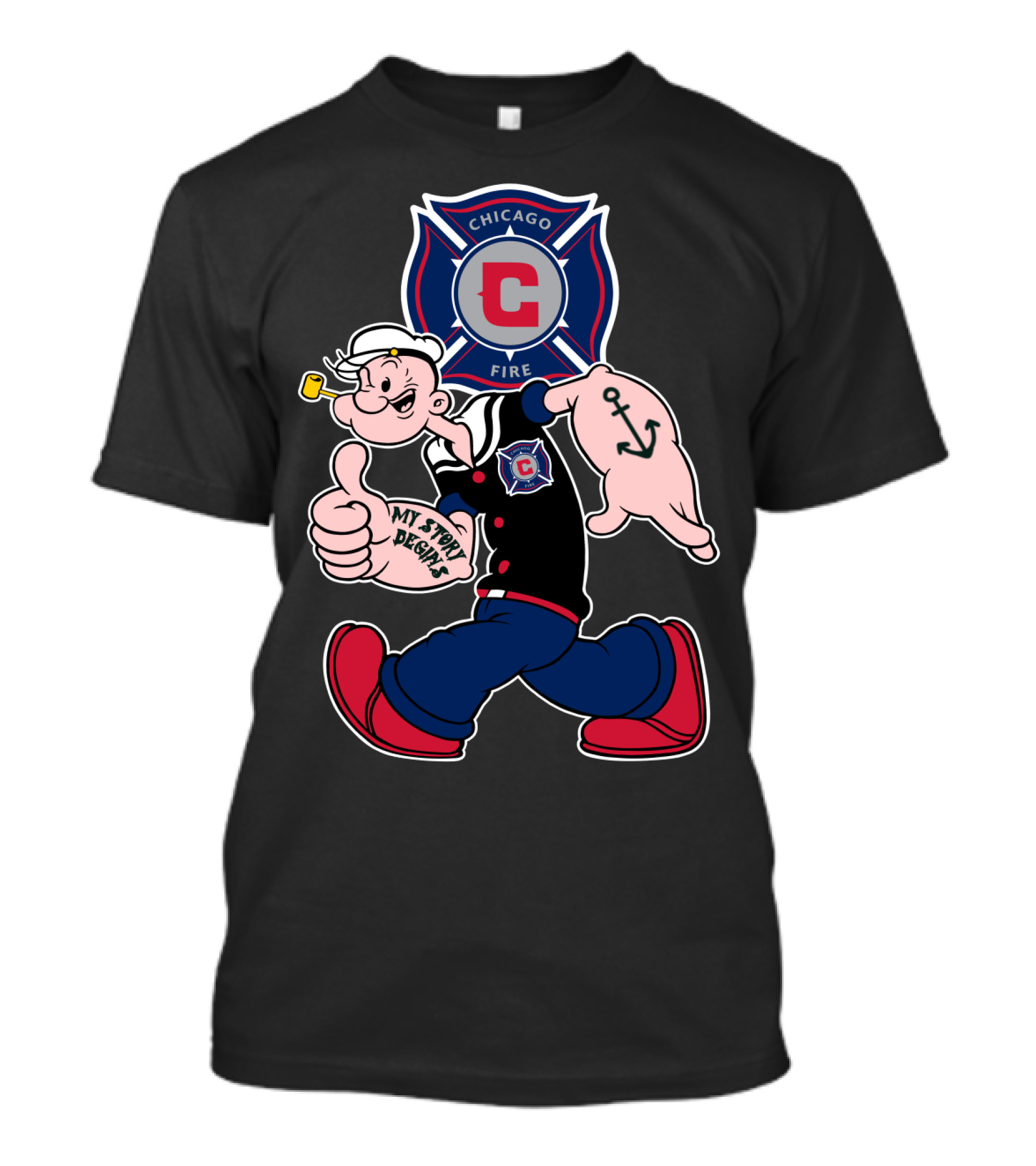 Chicago Fire 148 My Story Begins T-Shirt