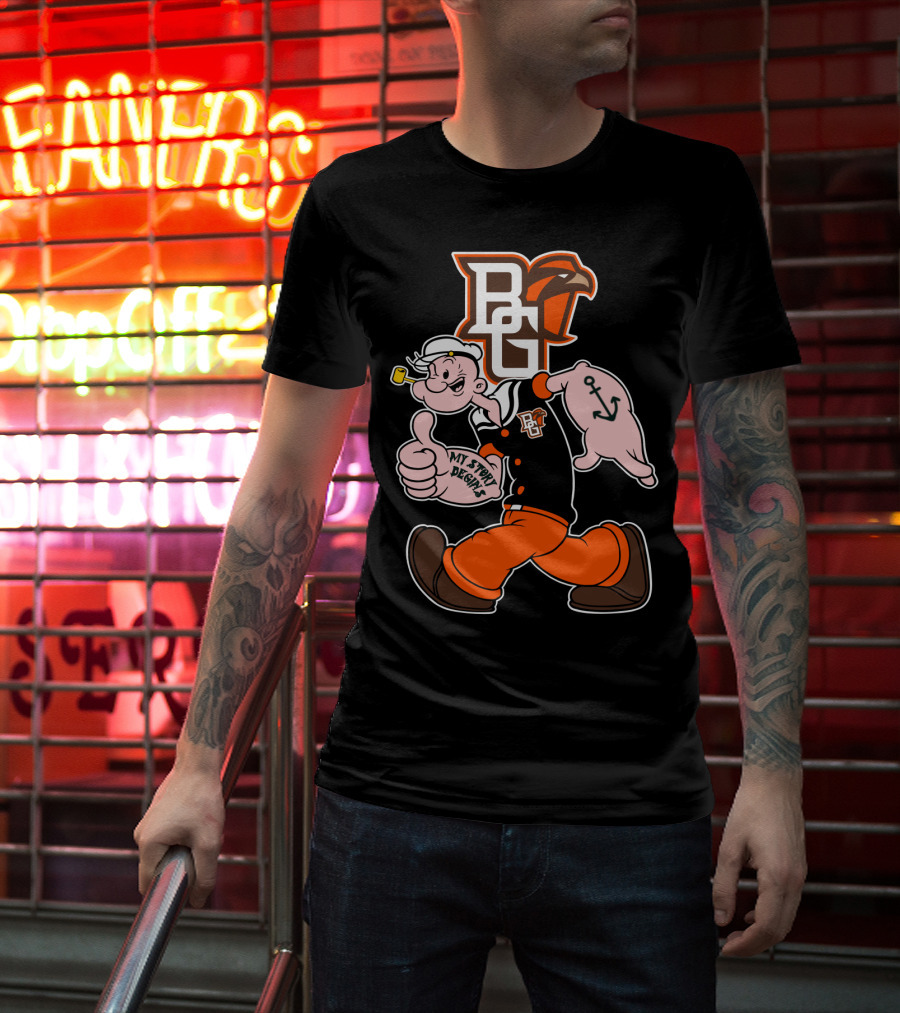Bg Falcons My Story Designs Popeye 150 T-Shirt