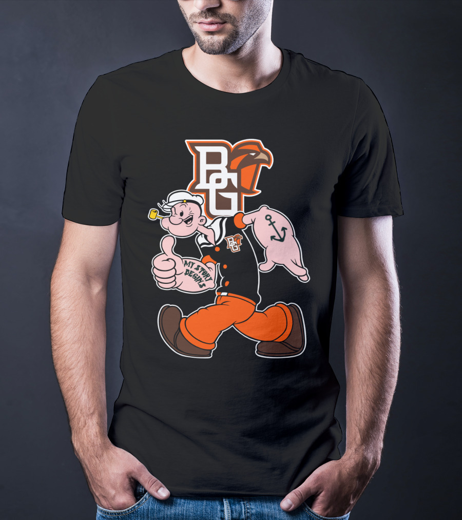 Bg Falcons My Story Designs Popeye 150 T-Shirt