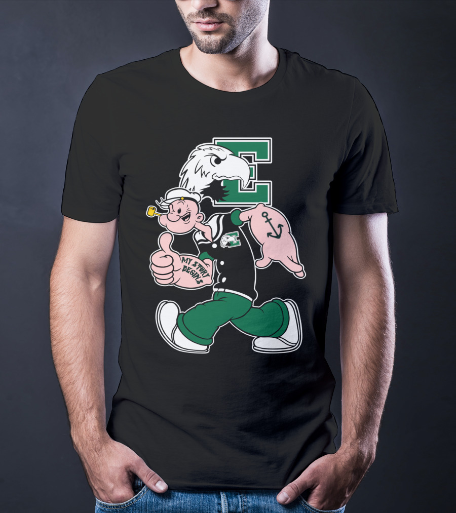 Eastern Michigan Eagles My Story Begins T-Shirt