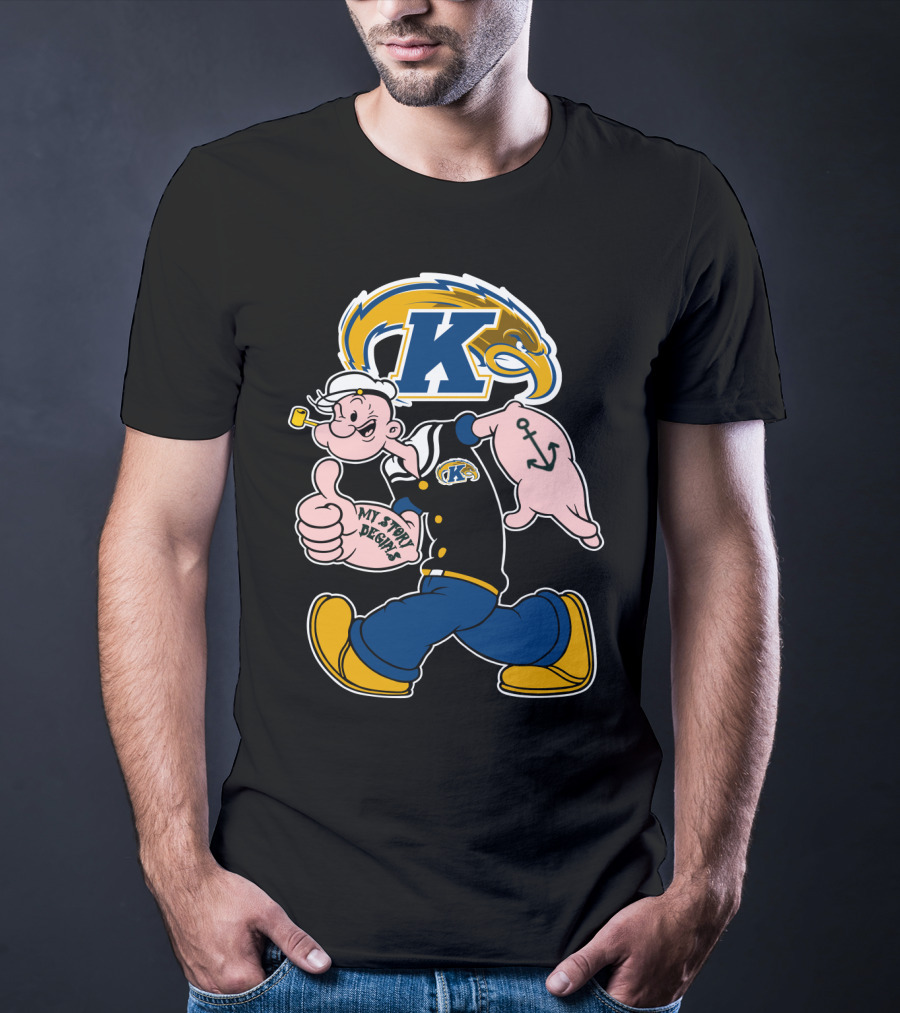 Kent State Golden Flashes Popeye My Story Begins T-Shirt