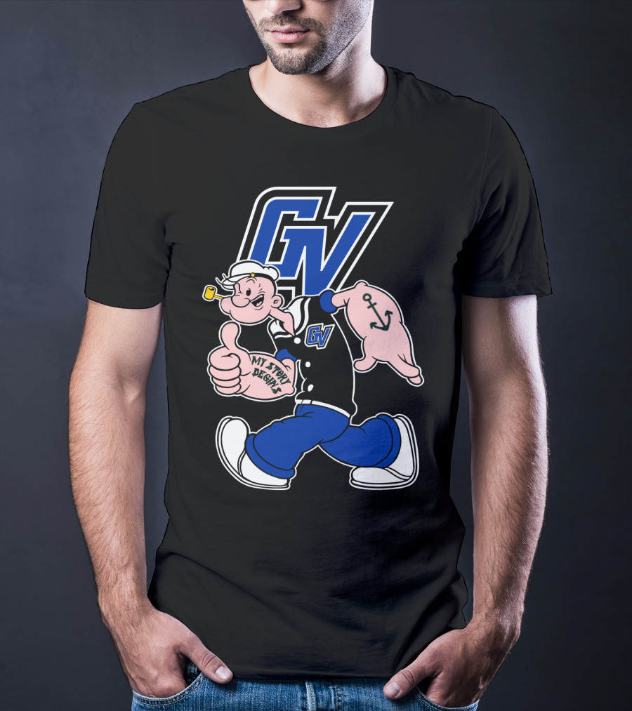 Gv Grand Valley State Lakers My Story Begins T-Shirt