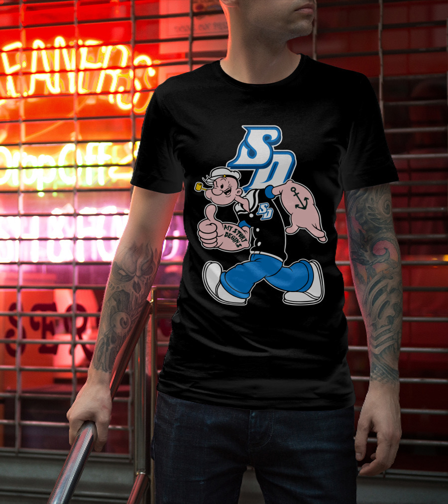 Sd 287 San Diego Toreros My Story Designs T-Shirt