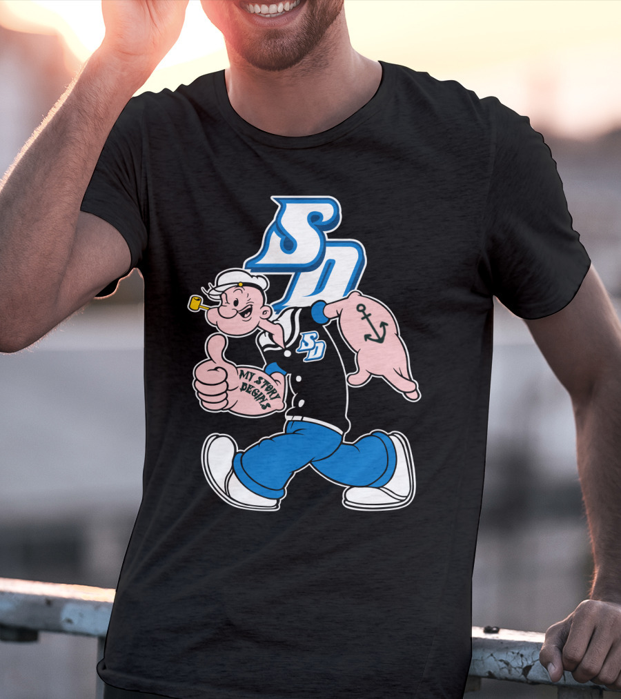 Sd 287 San Diego Toreros My Story Designs T-Shirt