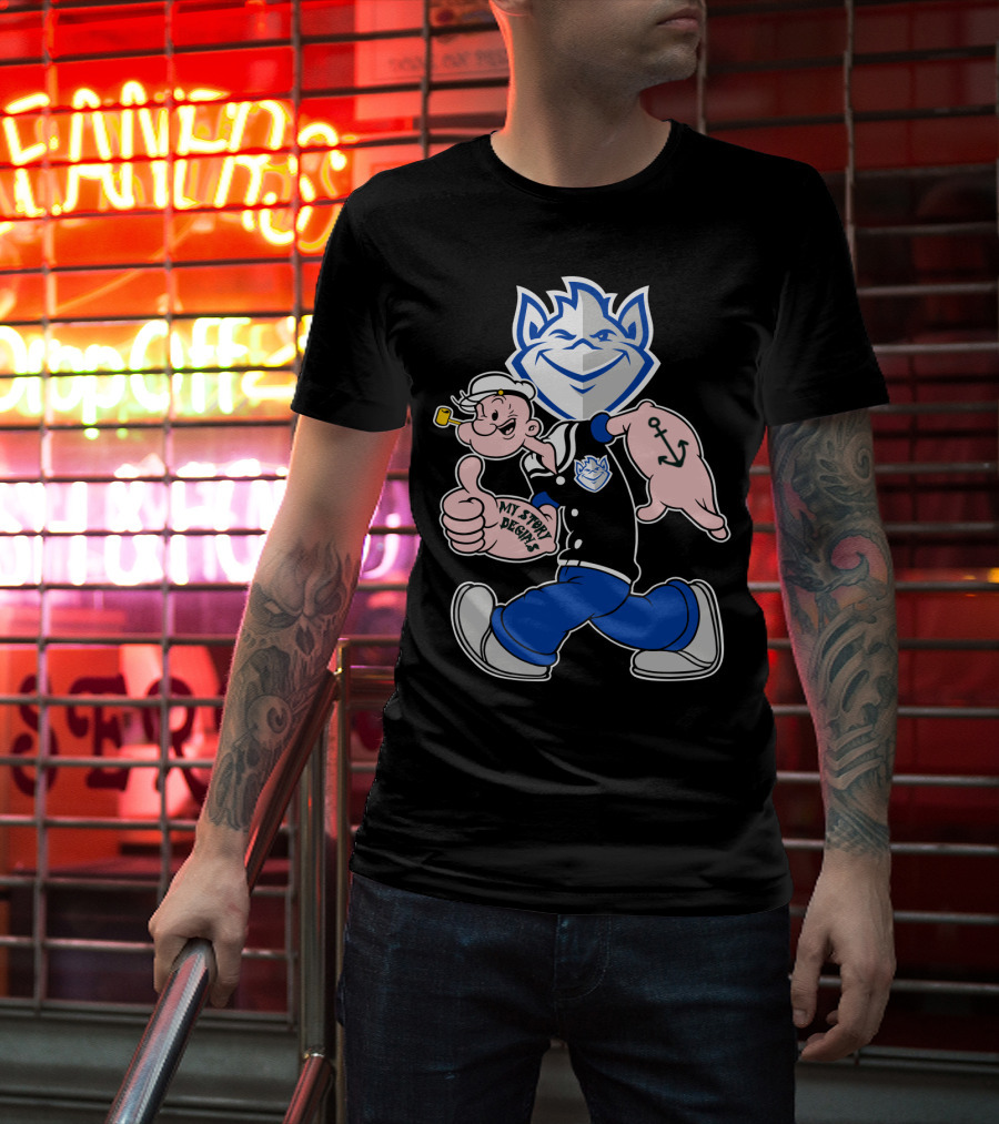 Saint Louis Billikens Popeye My Story Begins T-Shirt