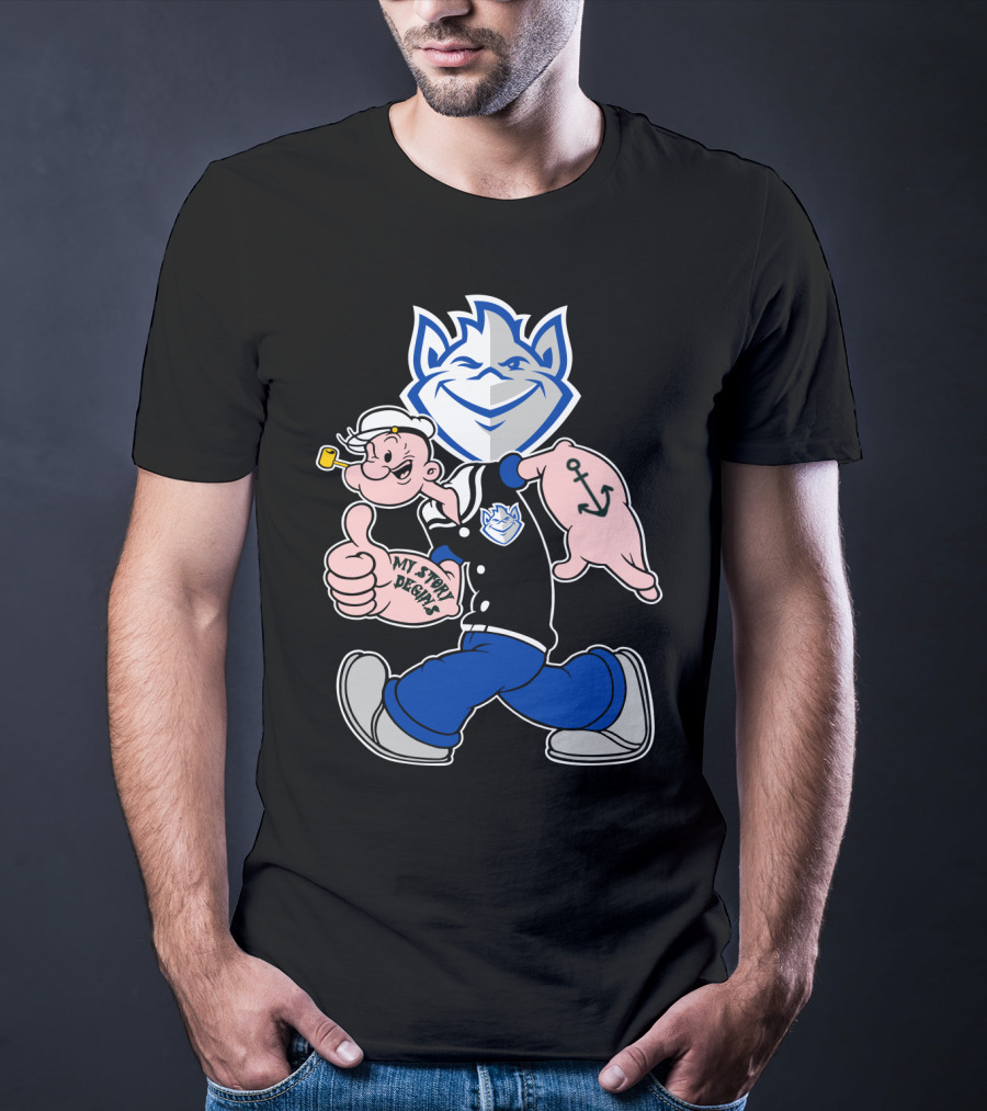 Saint Louis Billikens Popeye My Story Begins T-Shirt