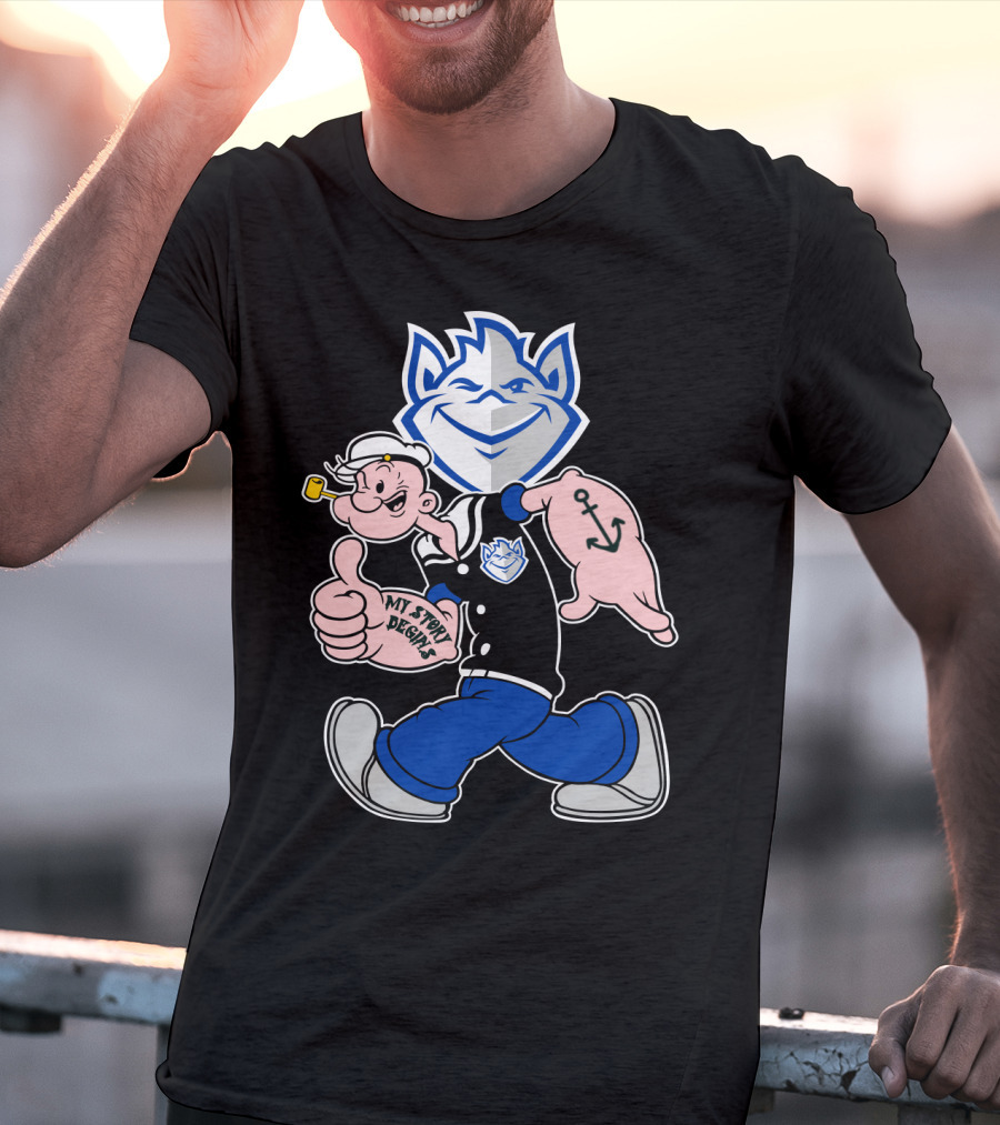 Saint Louis Billikens Popeye My Story Begins T-Shirt