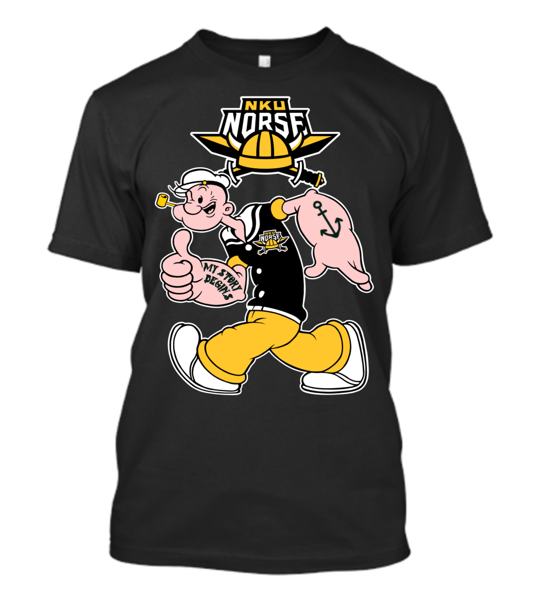 Nku Norse 315 My Story Begins T-Shirt