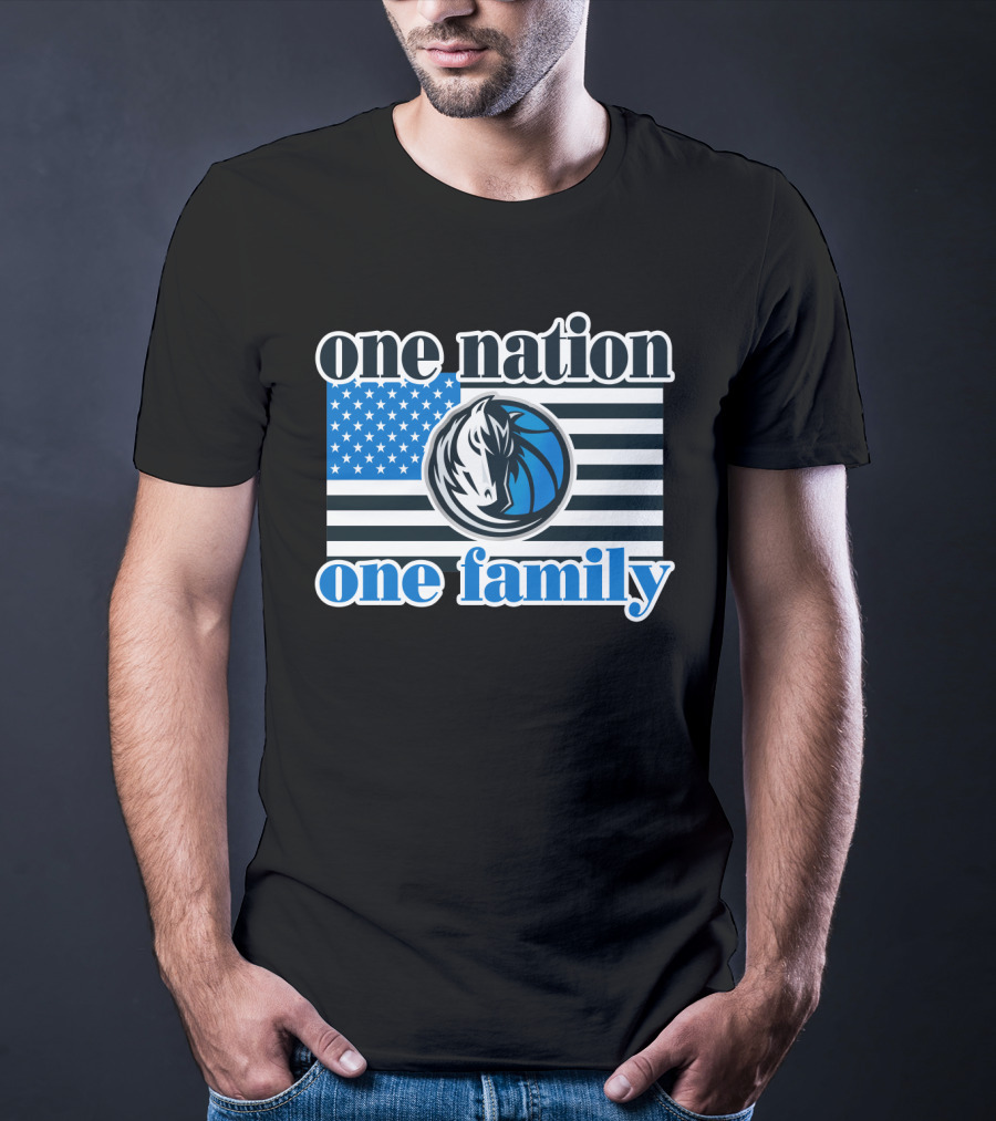 One Nation One Family 83 Dallas Mavericks T-Shirt