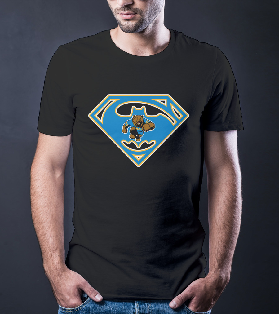 Ucla Bruins Superman Logo Batman Symbol T-Shirt
