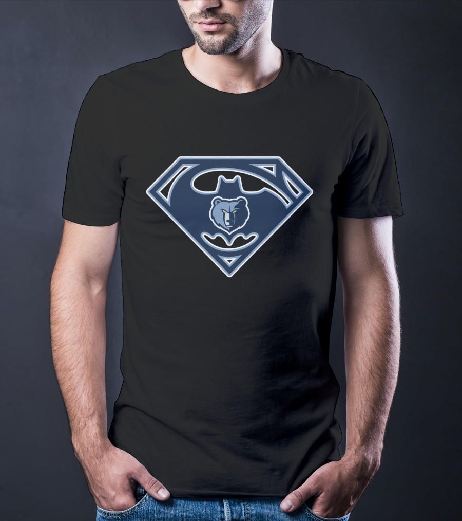 Memphis Grizzlies Superhero Bear T-Shirt
