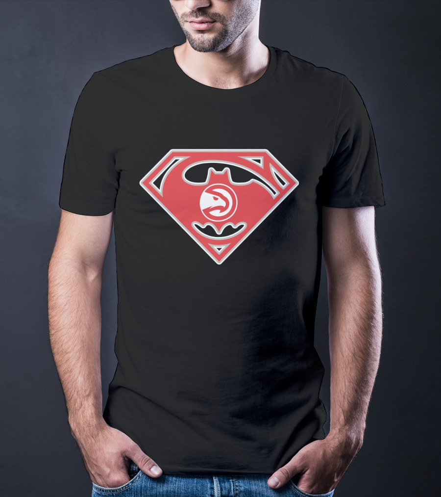 Atlanta Hawks Superhero Emblem 190 T-Shirt