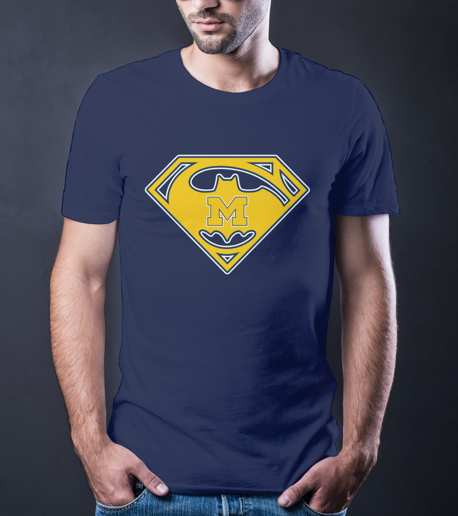 Michigan Wolverines 49 Super Bat T-Shirt