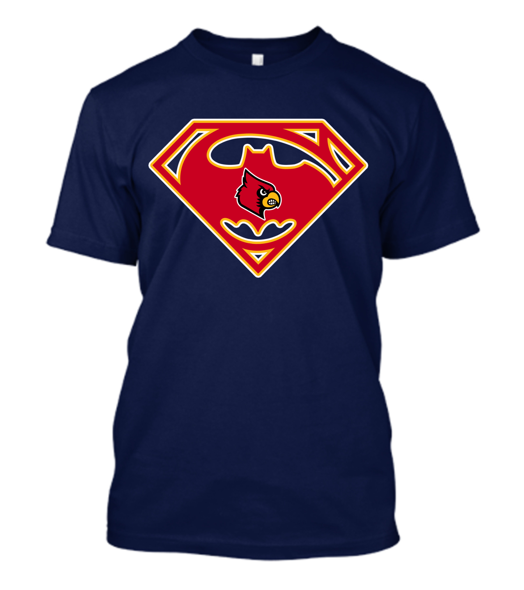 Louisville Cardinals Superman T-Shirt