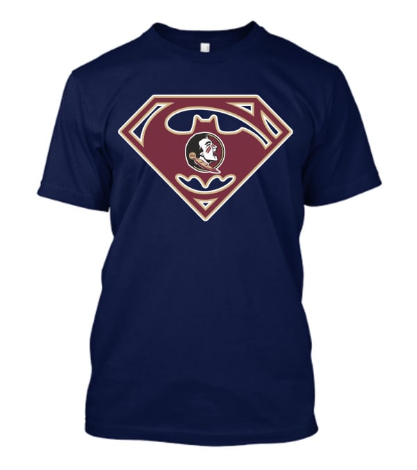 Florida State Seminoles Batman Superman T-Shirt