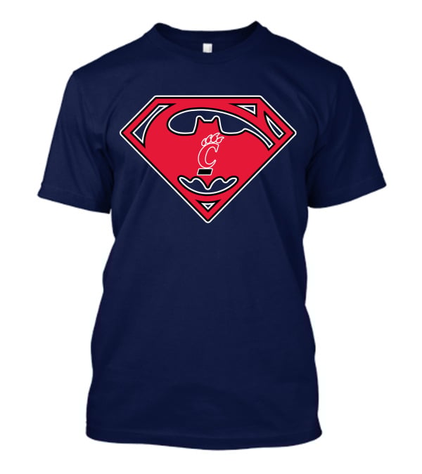Cincinnati Bearcats Superhero Logo 1984 T-Shirt