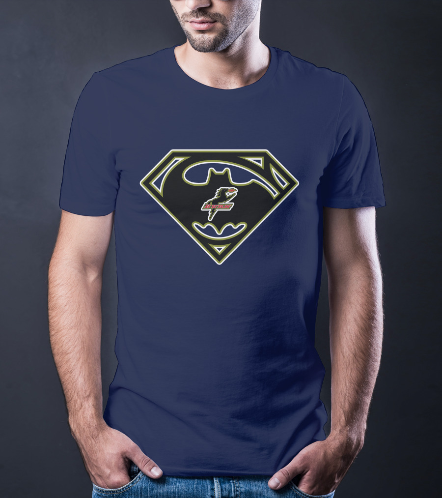Dallas Burn Superman Batman Logo Fusion T-Shirt