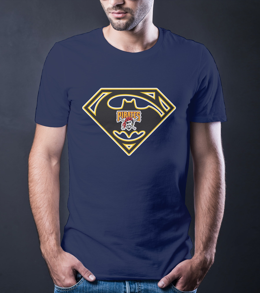 Pittsburgh Pirates Superhero Bat T-Shirt
